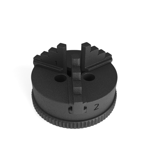 Mandrino 3 griffe in plastica &Oslash;35 mm, per METROTOM Immagine del prodotto