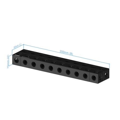 Piastra Base - 25x250x300mm, AF25 Immagine del prodotto Back View L