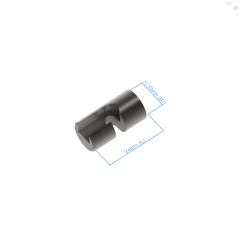 Bloccaggio per bullone - AF25, 10 pezzi Immagine del prodotto Back View L