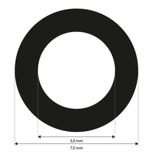 Marker 3 mm, non codificati, ceramici, punto bianco Immagine del prodotto