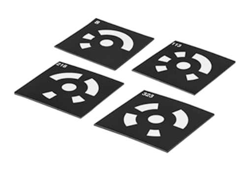 Marker 10.0 mm, magnetici, codifica 8 &ndash; 112, punto bianco Immagine del prodotto