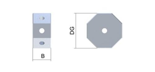 Cubo, M5, B15, 8 vie 45° Immagine del prodotto Back View L