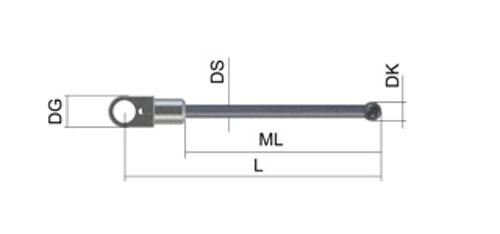 Stilo a L , M3 XXT, sistema chiusura Immagine del prodotto Back View L