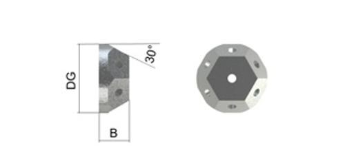 Cubo, M5, B15, 6 vie 60°, forma 30° Immagine del prodotto Back View L