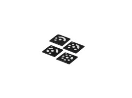 Marker 3.0 mm, magnetici, codifica 323 – 427, punto bianco Immagine del prodotto
