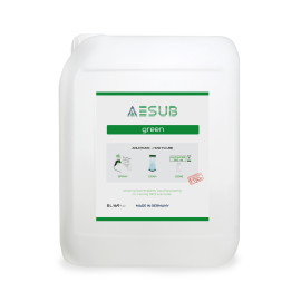 AESUB Green - 5 L, Sublimazione in circa 6 ore, Per utilizzo con pistola ad aria Immagine del prodotto