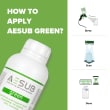 AESUB Green - 5 L, Sublimazione in circa 6 ore, Per utilizzo con pistola ad aria Immagine del prodotto Side View S