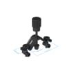 Sistema di bloccaggio per Blocco a V 90&deg; Immagine del prodotto Back View S