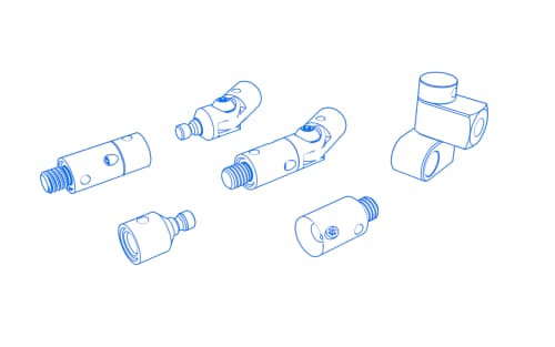 Giunti snodati e rotanti