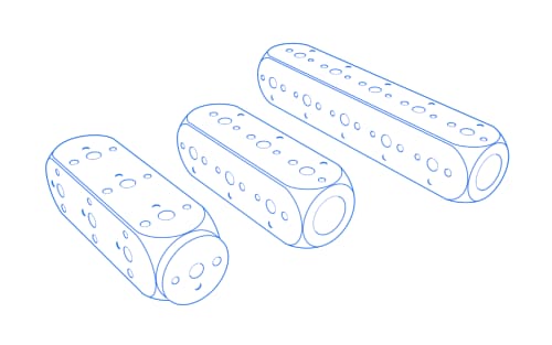 Sistemi di fissaggio multipli, attacco M5 Pro