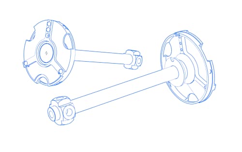 Piattelli VAST XXT, TL1, con prolunga diretta, con cubo