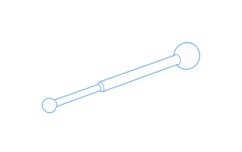 Stili senza filetto orientabili