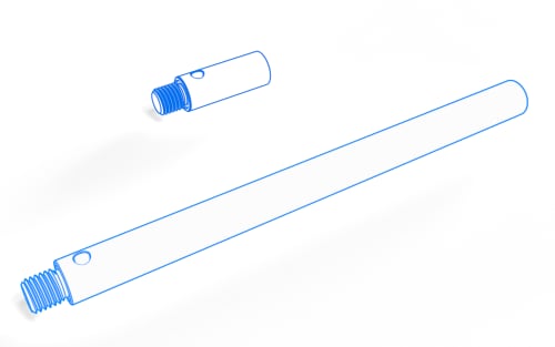 Prolunghe in acciaio inox