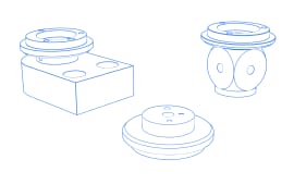 Cubi di ricambio e opzionali per piattelli VAST/VAST XT